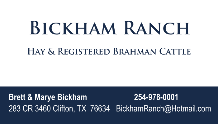 Bickham Ranch Services